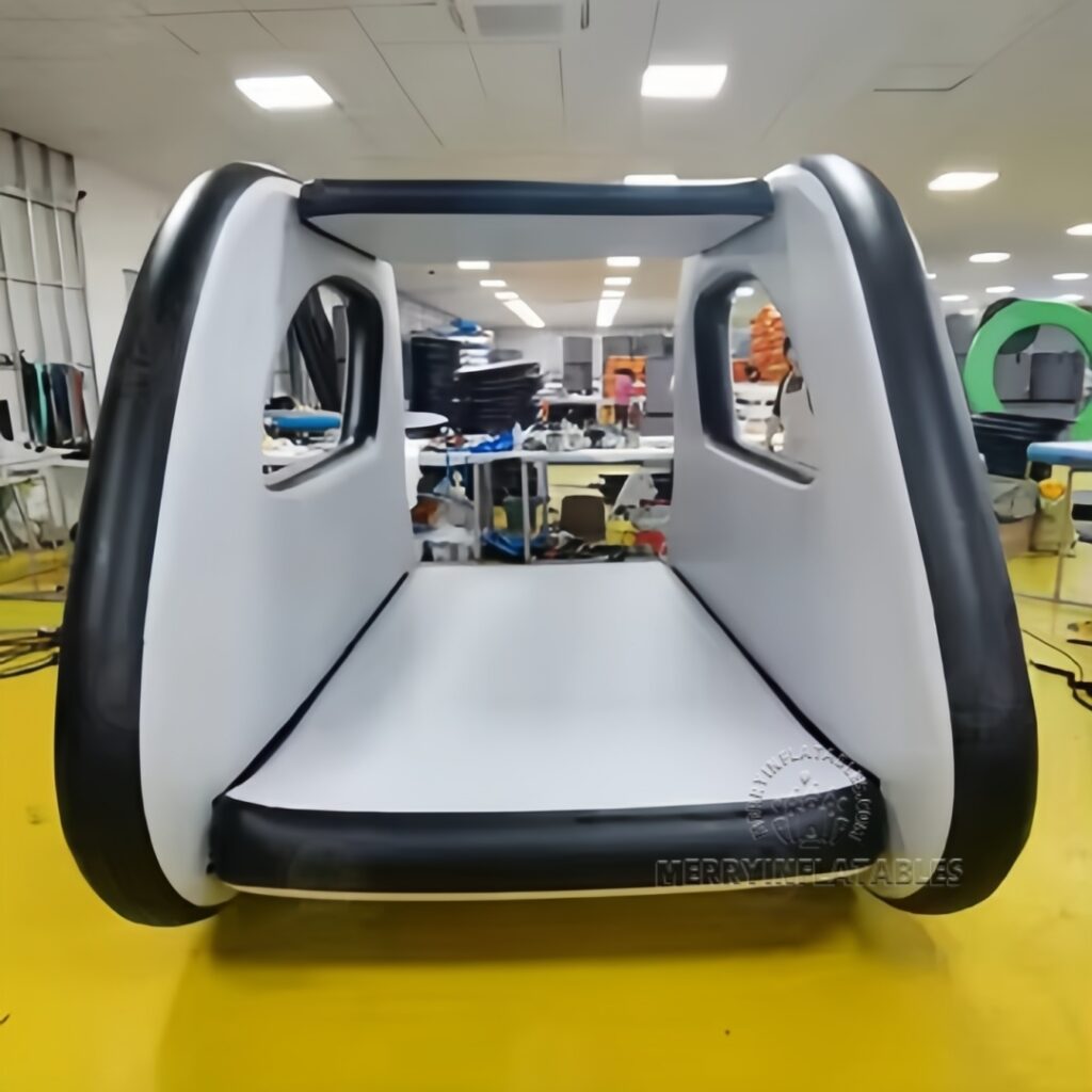 Pontónový čln Katamarán Nafukovací čln Elektrický čln Boat Solar Nafukovací domčekový čln thumbnail 4