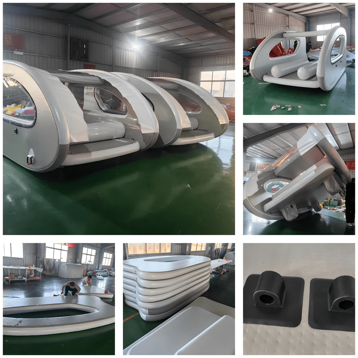 Inflatable Pontoon Frame Modifications Pontoon Boat Catamaran Inflatable Boat Electric dinghy Boat Solar ...